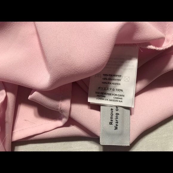 J. Crew Womens Top Pink Half Button Size XXS A990 - Picture 8 of 8